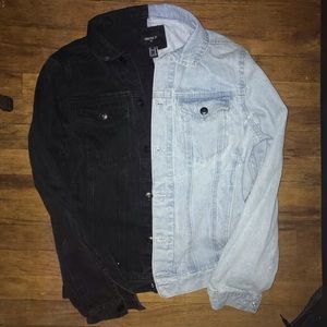 Two Tone Denim Jacket